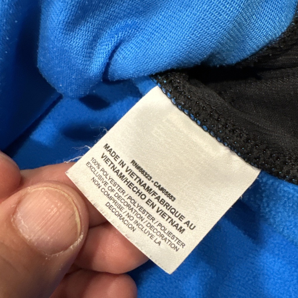 Nike Golf Tour Performance 1/4 Zip Men's Blue Long Sleeve Therma-Fit Size M #878 - Picture 10 of 12